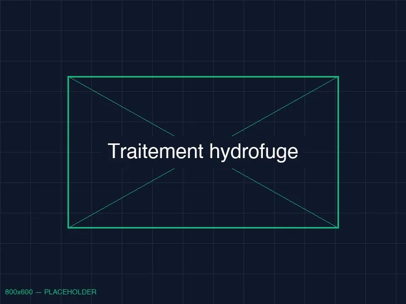 Application traitement hydrofuge sur toiture Hossegor